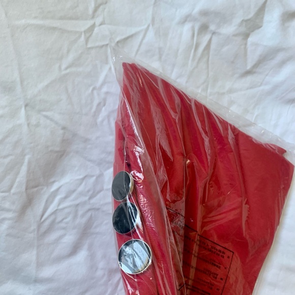 Modcloth Coach Tour A-Line Dress in Red - Picture 8 of 10